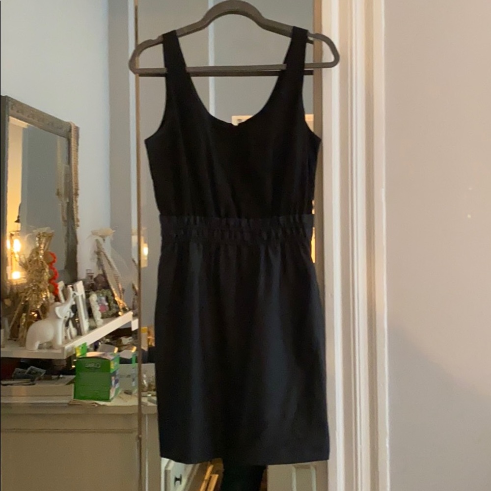 Jcrew silk and wool dress